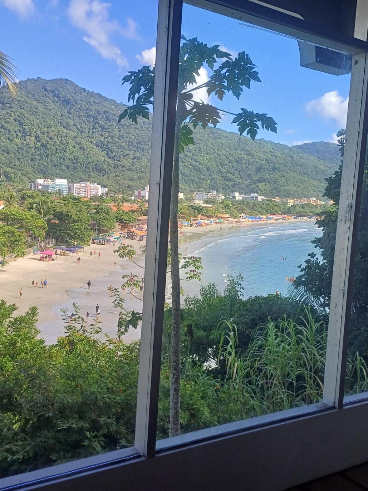 Pe Na Areia Apto 708 Ubatuba Kültér fotó