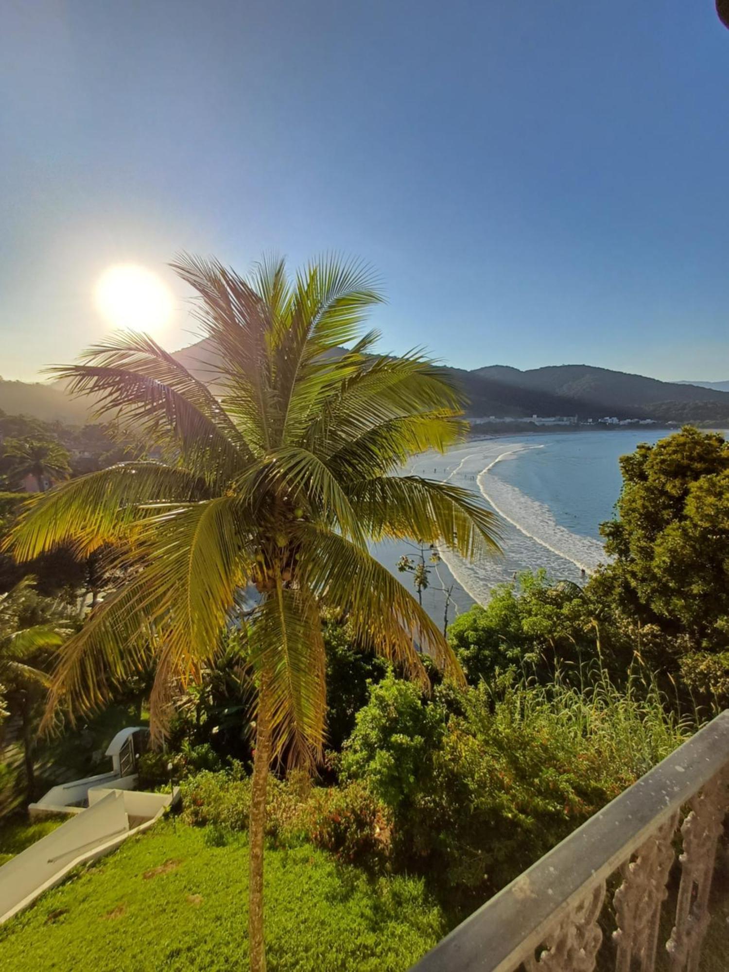 Pe Na Areia Apto 708 Ubatuba Kültér fotó
