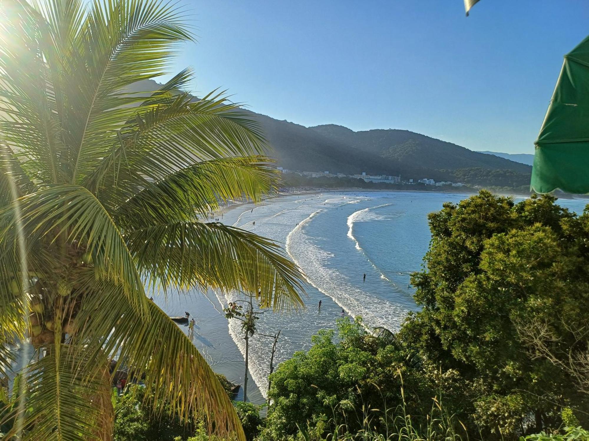 Pe Na Areia Apto 708 Ubatuba Kültér fotó