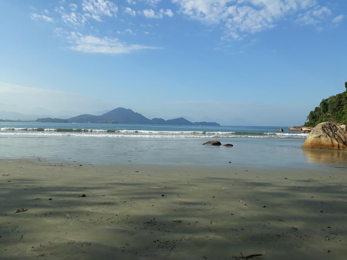 Pe Na Areia Apto 708 Ubatuba Kültér fotó