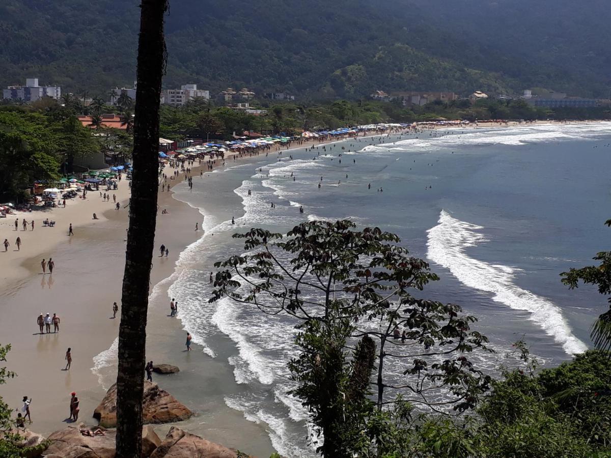 Pe Na Areia Apto 708 Ubatuba Kültér fotó