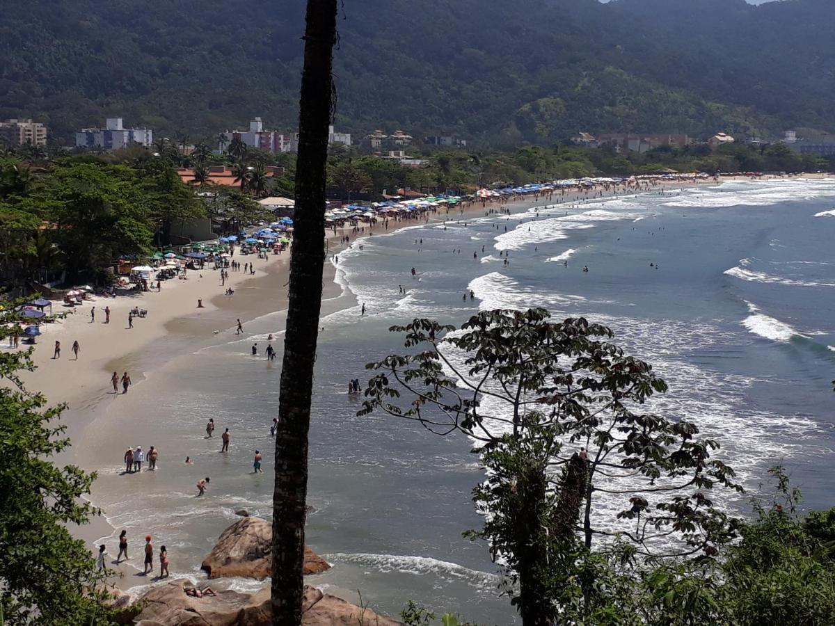 Pe Na Areia Apto 708 Ubatuba Kültér fotó